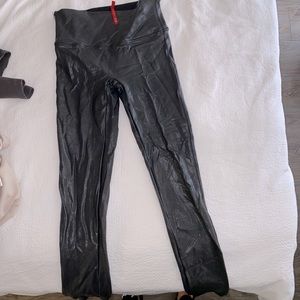 Spanx leggings snakeskin